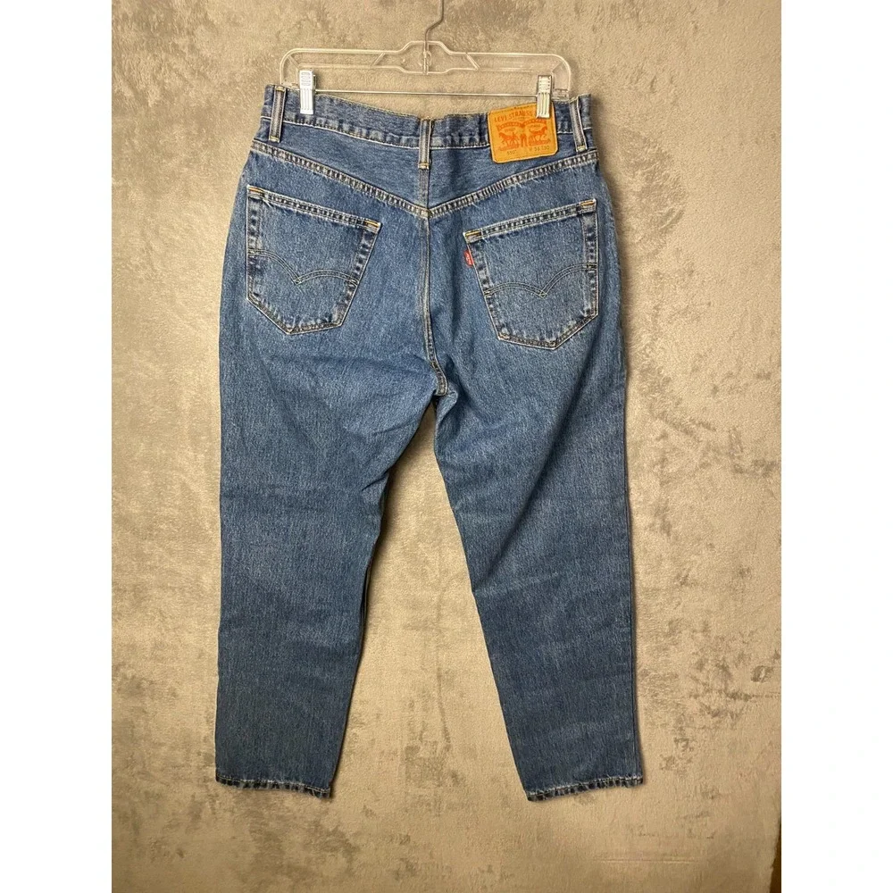 Levi's Men's Jeans 36x30 Blue 550 Relaxed Fit Straight Leg Denim Pants